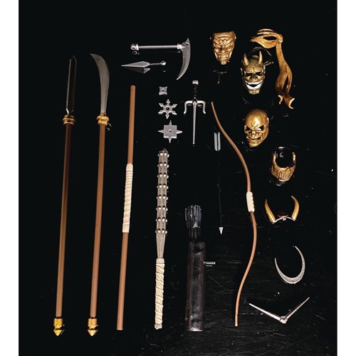 Articulated Icons 6-Inch Scale Ninja Equipment Pack