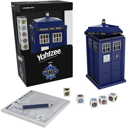 Doctor Who Yahtzee 50th Anniversary Collector's Edition Game