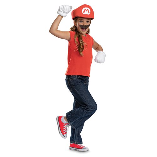 Super Mario Bros. Elevated Mario Child Roleplay Accessory Kit