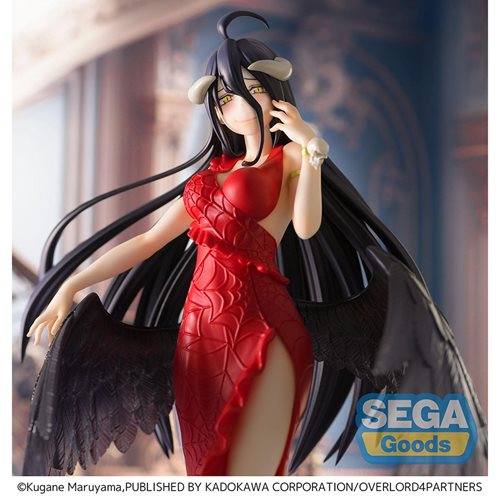 Overlord Albedo Red Dress Version Statue