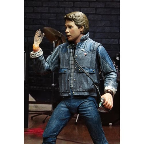 Back to the Future Ultimate Marty McFly 1985 Audition 7-Inch Scale Action Figure
