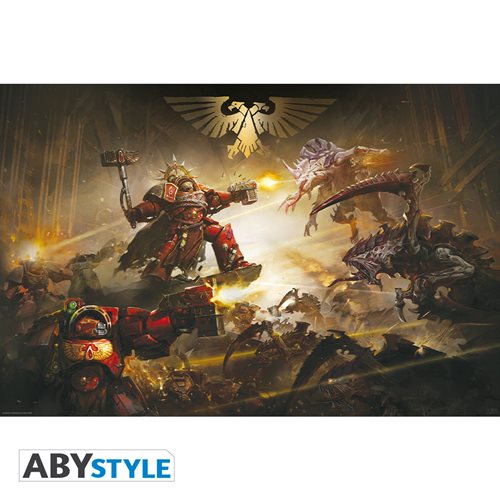 Warhammer 40,000 The Battle of Baal Poster