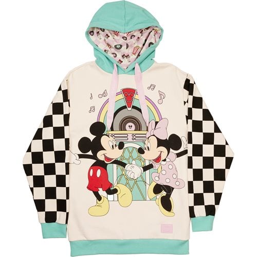 Mickey and Minnie Date Night Diner Hoodie