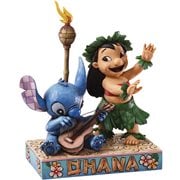 Disney Traditions Lilo & Stitch Ohana Means Family Statue