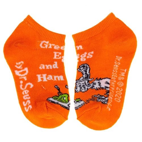 Dr. Seuss Book Covers Youth Ankle Socks Set of 6