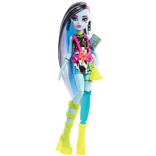 Monster High Skulltimate Secrets Neon Frights Frankie Stein Doll