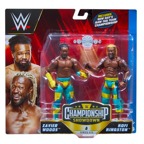 WWE Championship Showdown Series 13 Kofi Kingston & Xavier Woods Action Figure 2-Pack