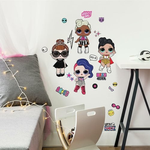 LOL Surprise! Rock Star Peel and Stick Wall Decal