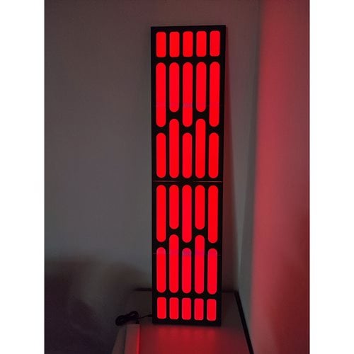 Star Wars Death Star Wall Panel Light with Color Change and Music Reactive Modes
