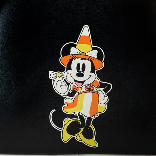 Disney Halloween Candy Corn Minnie Mouse Glow-in-the-Dark Mini-Backpack