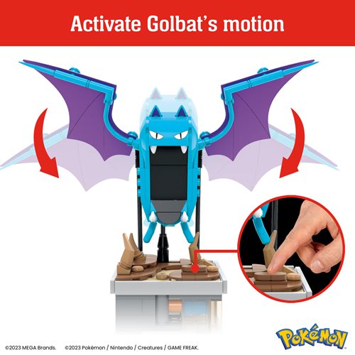 Pokémon Mega Showcase Mini Motion Golbat