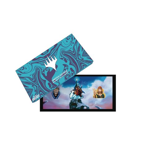 Magic: The Gathering Exclusive Blue Collection Augmented Reality Pin Set of 3