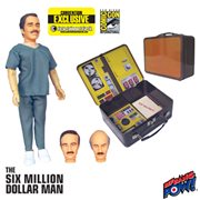 Six Million Dollar Man Dr. Rudy Wells with Tin Tote - Convention Exclusive