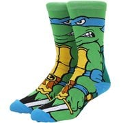 Teenage Mutant Ninja Turtles Leonardo Animigos 360 Character Socks
