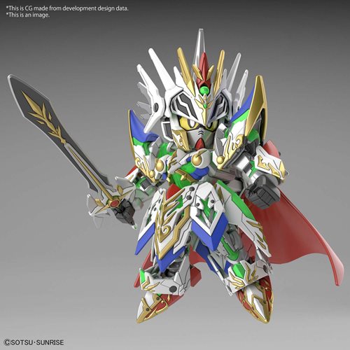 SD Gundam World Heroes Knight Strike Gundam Model Kit