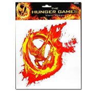 Hunger Games Movie Mockingjay Fire Sticker