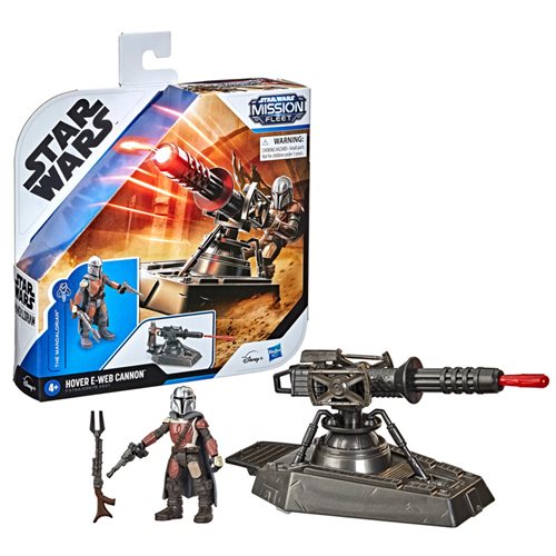 Star Wars Mission Fleet Expedition Class Hover E-Web Cannon The Mandalorian Action Figure
