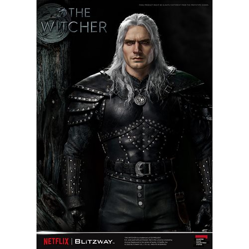 The Witcher Geralt of Rivia Superb 1:4 Scale Statue