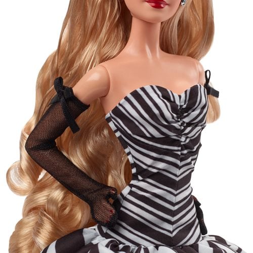 Barbie 65th Blue Sapphire Anniversary Doll with Blonde Hair