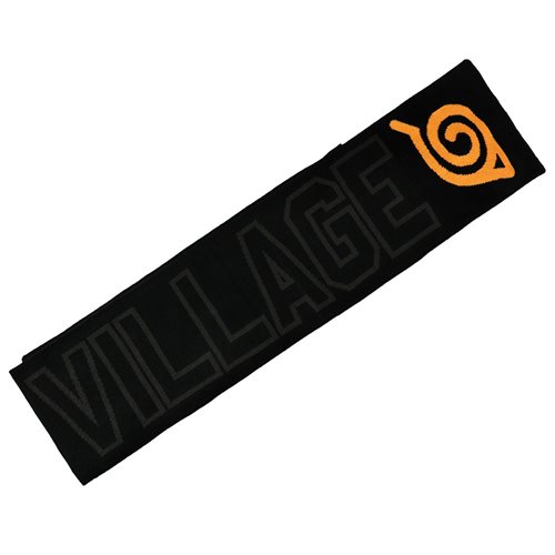 Naruto Hidden Leaf Village Beanie and Scarf Combo