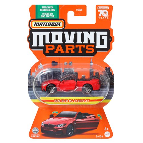 Matchbox Moving Parts 2023 Mix 1 Vehicles Case of 8