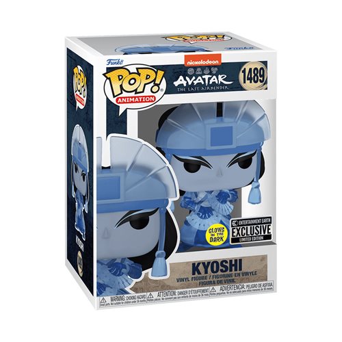 Avatar: The Last Airbender King Bumi and Kyoshi Glow-in-the-Dark Funko Pop! Vinyl Figure Bundle of 2