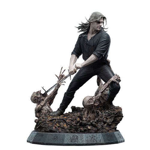 The Witcher Geralt the White Wolf 1:4 Scale Statue