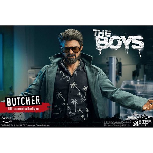 The Boys Season 1 Billy Butcher 1:6 Scale Deluxe Version Action Figure