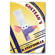 Ratatouille La Vrai Chapeau de Chef Paper Giclee Print