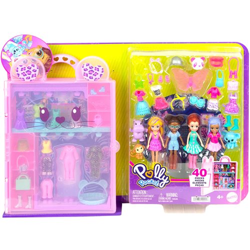 Polly Pocket Pet Fashion Deluxe Collection Playset