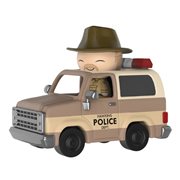 Stranger Things Hopper with Sheriff Deputy Truck Dorbz Ridez Figure
