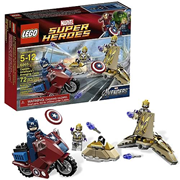 LEGO Marvel 6865 Avengers Captain America's Avenging Cycle