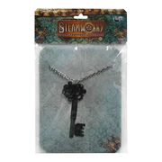 Steampunk Large Antique Key Gear Necklace