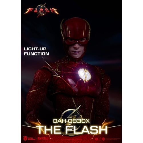 The Flash Movie Flash DAH-083DX Dynamic 8-Ction Heroes Deluxe Action Figure