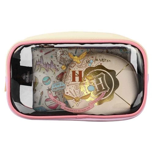 Harry Potter Hogwarts Travel Cosmetic Bag 3-Pack