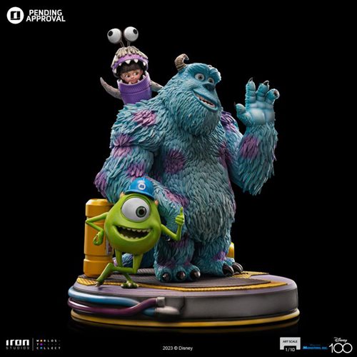 Disney 100 Monsters Inc. Limited Edition Classics Diorama Series 1:10 Art Scale Statue