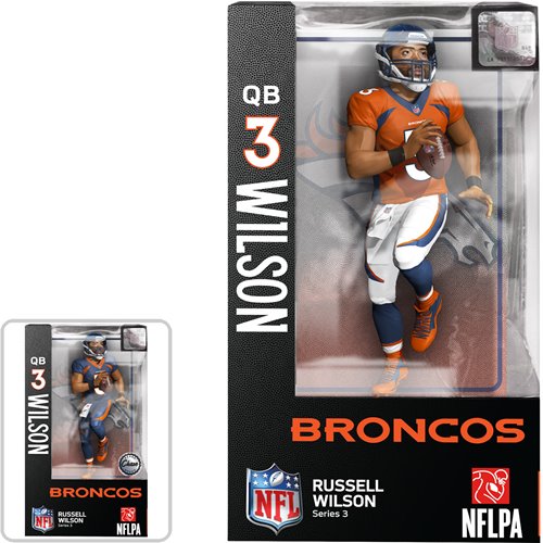 NFL Series 3 Denver Broncos Russell Wilson Action Figure