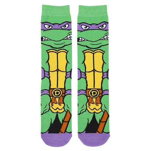Teenage Mutant Ninja Turtles Donatello Animigos 360 Character Socks