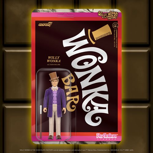 Willy Wonka and the Chocolate Factory Willy Wonka 3 3/4-Inch ReAction Figure