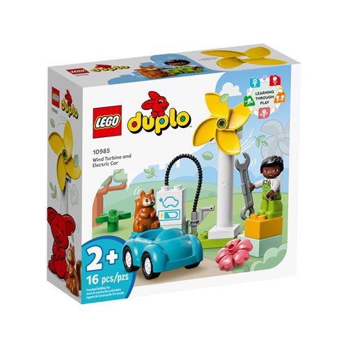LEGO 10985 DUPLO Wind Turbine and Electric Car
