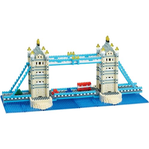 World Famous Tower Bridge Deluxe Edition Nanoblock Advanced Hobby Constructible Figure