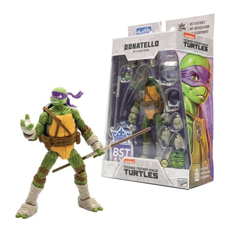 Teenage Mutant Ninja Turtles Donatello BST AXN 5-Inch Action Figure - San Diego Comic-Con 2023 Previ