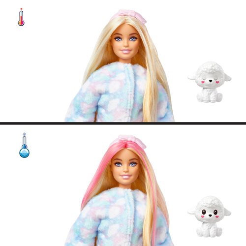Barbie Cutie Reveal Cozy Cute Tees Lamb Doll