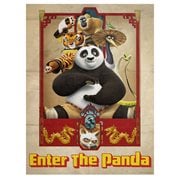 Kung Fu Panda Enter the Panda by Louis Solis Lithograph Art Print
