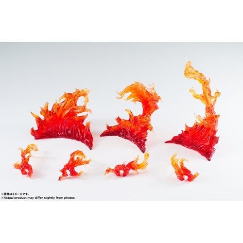 Red Burning Flame Red Tamashii S.H.Figuarts Effect