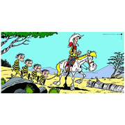 Lucky Luke and the Daltons Poster