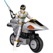 Power Rangers In Space Silver Ranger Deluxe Action Figure