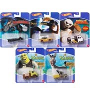 Universal Hot Wheels Character Car 2023 Mix 7 Case of 8