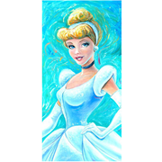Cinderella So This is Love Disney Canvas Paper Art Print