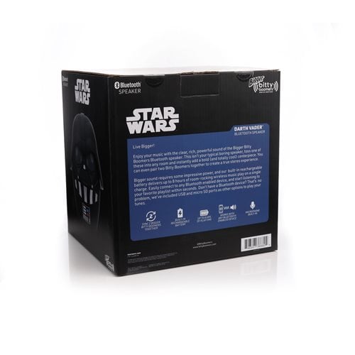 Star Wars Darth Vader 8-Inch Bitty Boomers Bluetooth Speaker